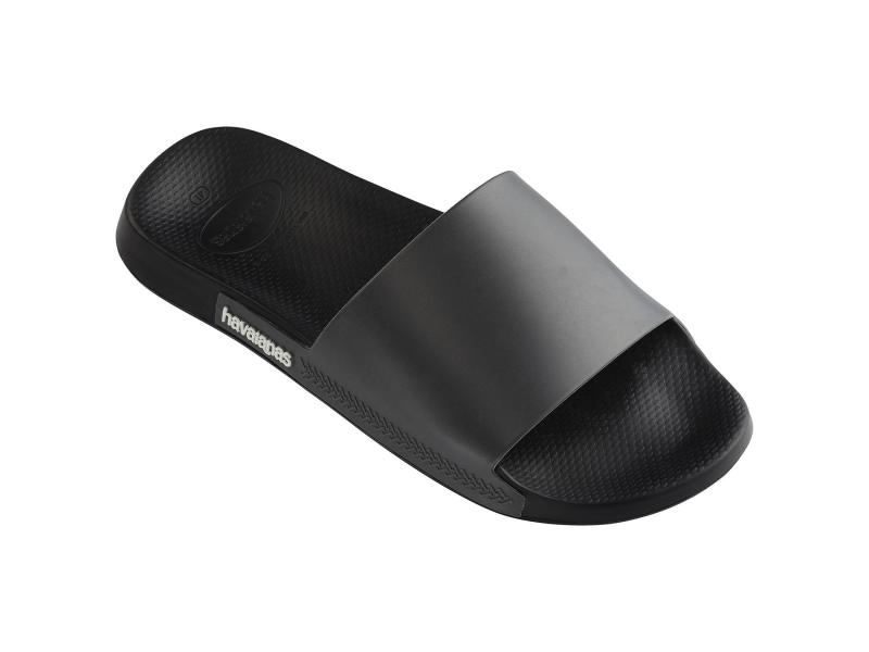 SLIDE CLASSIC BLACK Scarpa uomo donna Havaianas ciabatta fascia plantare anatomico nero