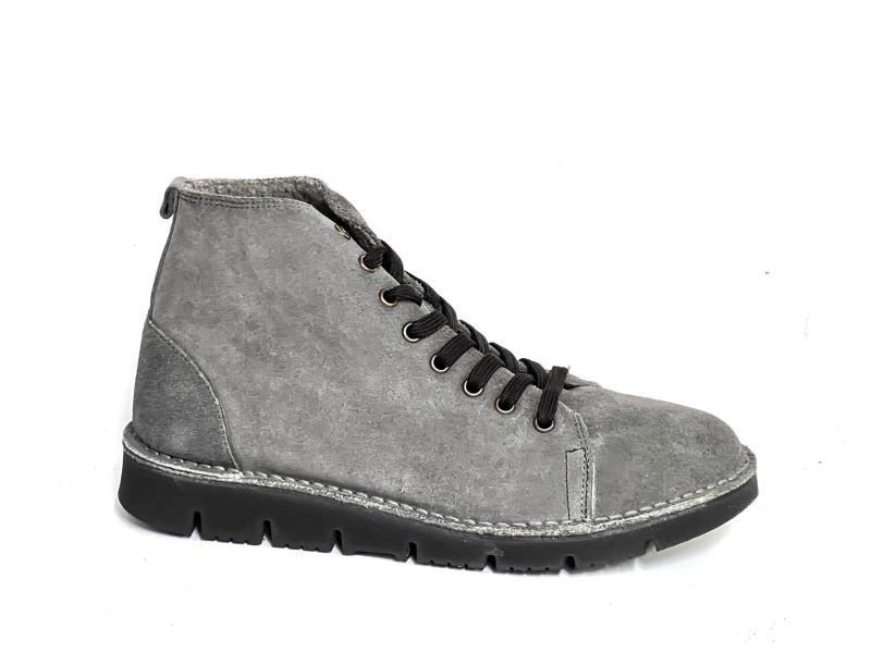 7221924 Scarpa uomo Natural World polacchino grigio