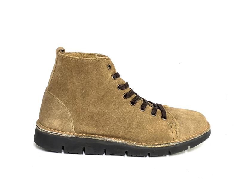 7221954 Scarpa uomo Natural World polacchino camel