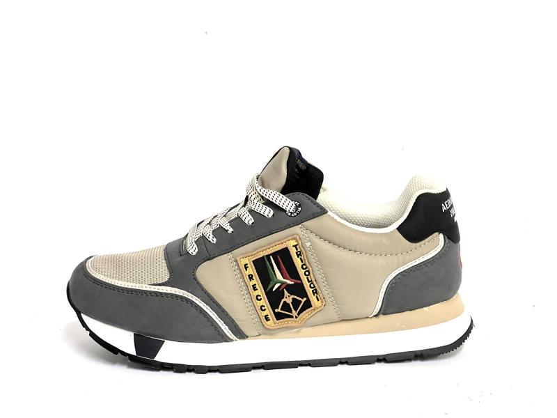 232SC258CT3222 SAND/GREY Scarpa uomo Aeronautica Militare sneaker running